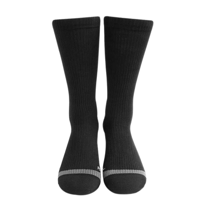 Cotton Nylon Blend Calf Socks