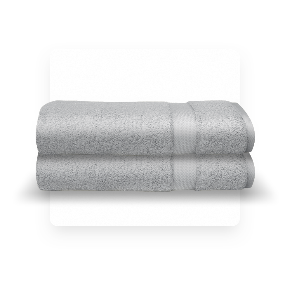 MP Magic 100% Egyptian Cotton Premium Bath Towels(2-pack)